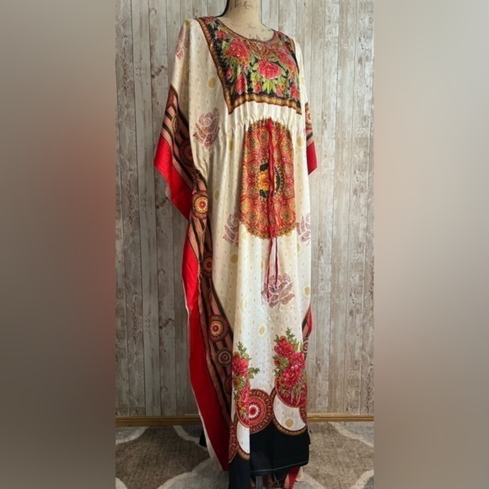 🐺RIVIERA Sun Floral Cover-Up
